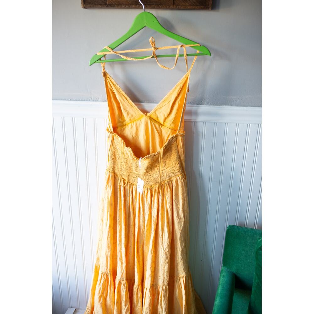 Free People Pintuck Paradise Maxi Dress Medium - Picture 5 of 5